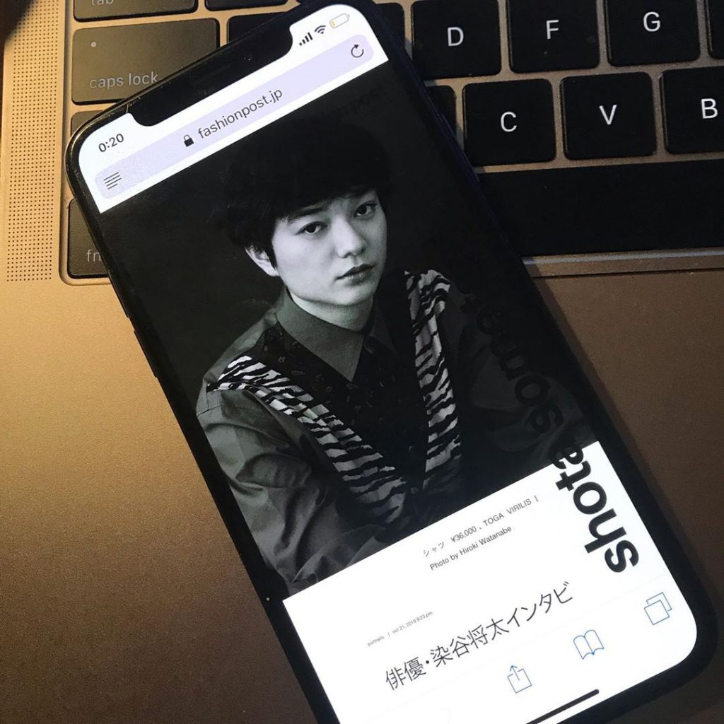 The Fashion Post 染谷将太